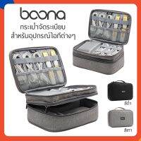 DSN อุปกรณ์เสริม อุปกรณ์คอมพิวเตอร์ Baona กระเป๋าจัดระเบียบ อุปกรณ์คอมพิวเตอร์ มือถือ อเนกประสงค์ ดีไซน์สวยหรู มีหูสำหรับหิ้วพกพาได้ gadget คอมพิวเตอร์