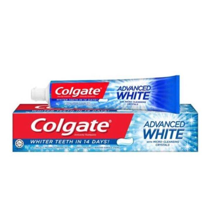 Colgate Toothpaste Advanced Whitening 160g | Lazada