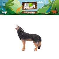 โมเดลสัตว์ลิขสิทธิ์ Animal Planet แท้ - Wolf Howling Animal Planet Deluxe Figure