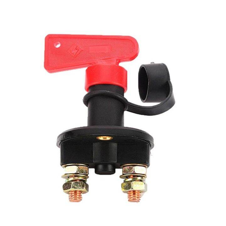 12V Car Battery Switch Power Isolator Cut Off Kill Switch With Key