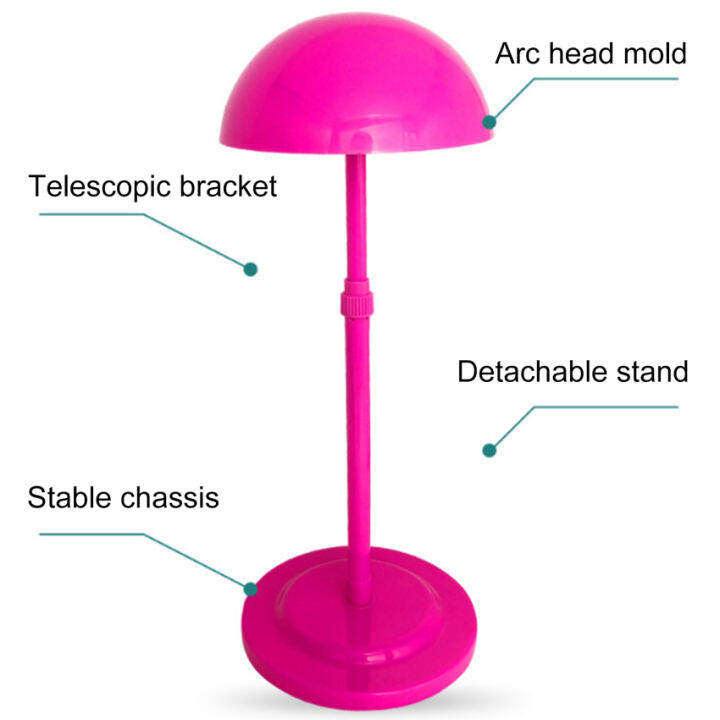 ปรับแบบพกพาหมวกนางแบบหัววิกผมยืนที่มีเสถียรภาพ-d-ummy-ปฏิบัติการจัดเก็บผมผู้ถือหมวกแสดงบ้านร้านเครื่องมือ-toupee