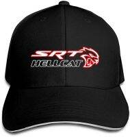 Car Fans Challenger Hellcat SRT Supercharged 6.2l V8 392 Hemi Motor Engine Hip Hop Baseball Cap Golf Trucker Baseball Cap Adjustable Peaked Sandwich Hat Blackblack