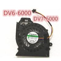 พัดลม CPU สําหรับ HP Pavilion DV6 DV6 6000 DV6 6050 DV6 6090 DV6 6100 DV7 DV7 6000 AD6505HX EEB MF60120V1-C181-S9A