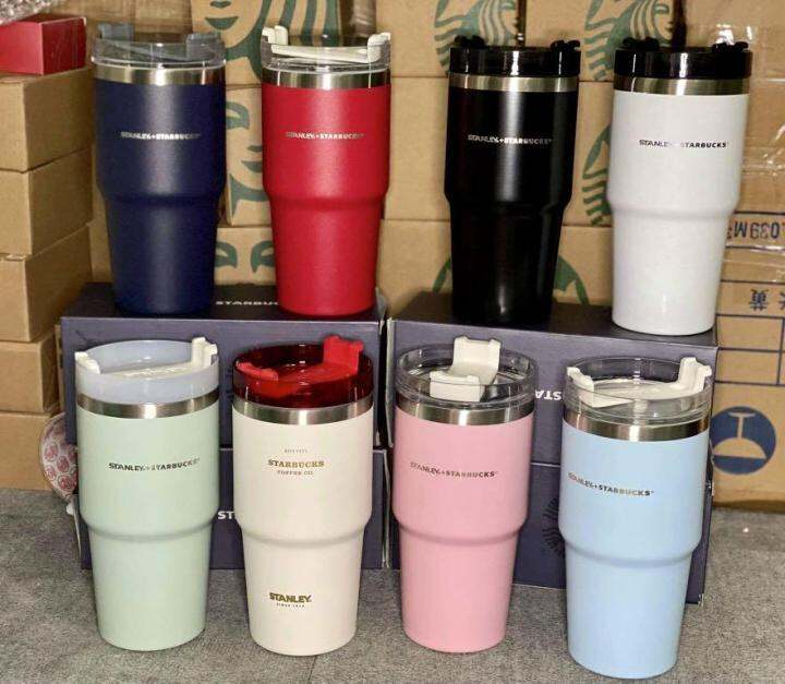 Stanley + Starbucks Tumbler Double Wall Insulated Tumbler With Straw 