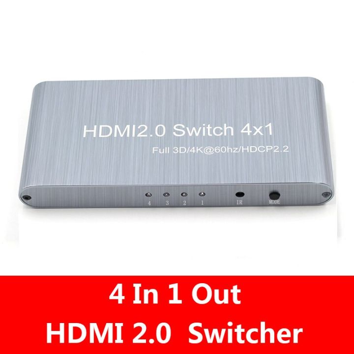 hdmi-2-0-switcher-full-hd-4k-x-2k-สวิตช์สลับวิดีโอ2-0-hdmi-สวิตช์4x1-4-in-1สำหรับ-hdtv-dvd-ps3รองรับ-hdcp-2-2