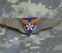 tomwang2012. U.S. 12TH AIR FORCE Pilot Wing Badge Insignia Metal Pin