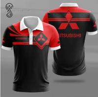 Mitsubishi Motors Logo All Over Print polo Shirt