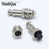 1set GX16 8 Pin Male Female Diameter 16mm Wire Panel Connector L76 GX16 Circular Connector Aviation Socket Plug