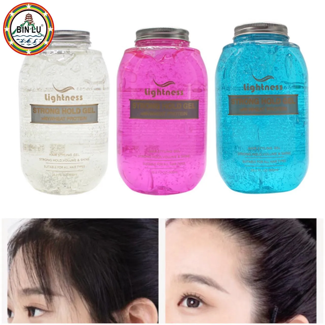 800ml Strong hold gel with wheat protein,hair styling gel,volumizing,glossy look,all hair types,hair care,lightness,BIN LU | Lazada PH 800ml Strong hold gel with wheat protein,hair styling gel,volumizing,glossy look,all hair types,hair care,lightness,BIN LU | Lazada PH
