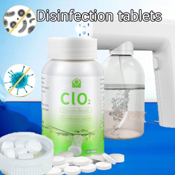Healthy Chlorine Dioxide Tablet Antibacterial Disinfection Chemical