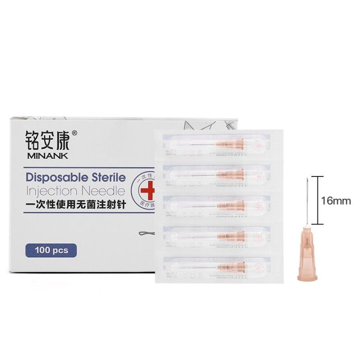 100pcs-painless-small-needle-painless-beauty-ultrafine-32g-30g-26g-23g-18g-16g-syringes-korean-needles-eyelid-tool-parts