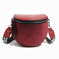 Gusure Crossbody Bag For Women Messenger Bags Pu Leather Shoulder Bag Fashion Famous Brand Lady Semicircle Saddle Purse