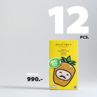 Pack 12 ชิ้น สับปะรดพรีเมี่ยม Delicious Destination(Frozen Pineapple Stick)