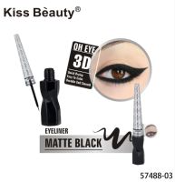 Kiss Beauty No.57488-03 Matte Black eyeliner