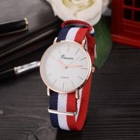 【JAN】 Trill hot style belt ultra-thin quartz watch female students leisure British male wrist expression