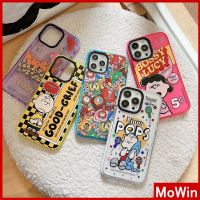 ✁۞ เคสโทรศัพท์มือถือ ซิลิโคนนิ่ม ใส หนา กันกระแทก กันรอยกล้อง ลายการ์ตูนน่ารัก สีเรืองแสง สําหรับ iPhone 13 Pro Max 12 Pro Max 11 7Plus