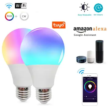 E27 WiFi Smart LED Light Bulb 10W RGB+CCT Dimmable Timer Lamp Magic Home Pro  APP Magic Light Used With Google And Alexa - AliExpress