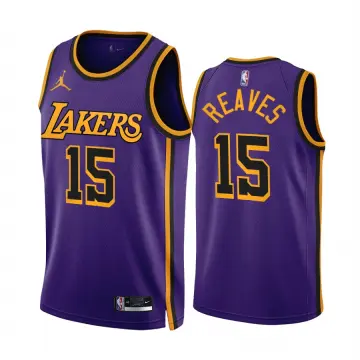 Nike Adult 2022-23 City Edition Los Angeles Lakers Austin Reaves #15 White  Dri-FIT Jersey