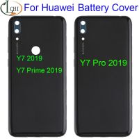 【❂Hot On Sale❂】 jiejiu65879742 ใหม่สำหรับ Huawei Y7 2019 Y7 Pro 2019 Y7นายก2019ฝาหลังหลัง Y7เคส2019 Y7โปรฝาครอบ2019