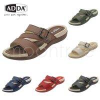 ?ADDA 62M20 รองเท้าแตะลำลอง รองเท้าผู้หญิง ทรง ใส่สบาย พื้นนุ่ม ไม่ลื่น ไซส์ 4-6 สีดำ ครีม กรม น้ำตาล แดง เขียว moontree