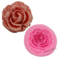 【Ready Stock】 ☜✳♧ C14 3D Rose Flower Silicone Fondant Mold Cake Decoration Tools DIY Chocolate Mould