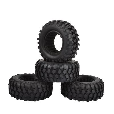 4PCS 110 Scale 1.9" Crawler Tires 96mm108MM with insert for 110 RC Crawler Axial SCX10 SCX10 II 90046 D90 D110 Tamiya