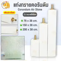 แท่งทรายคอรันดัม Corundum Air Stone ฟองละเอียด ใช้ต่อกับปั๊มลม  มี 3 ขนาด