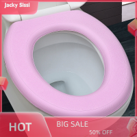 Jacky Waterf Soft toilet Seat COVER ห้องน้ำล้างทำความสะอาดได้ closestool MAT Pad O-Shape