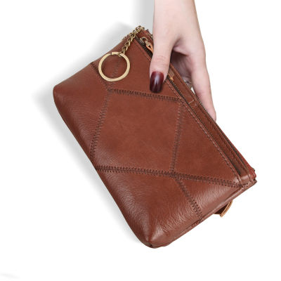 กระเป๋าสตางค์ตำนานช่างซ่อมสำหรับผู้หญิงลดราคา Dompet Koin กระเป๋าสตางค์สำหรับผู้หญิงกระเป๋าหนังเล็กกระเป๋าสตางค์หนัง