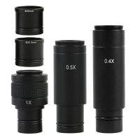 0.4X 0.5X 1X กล้องจุลทรรศน์ C-Mount เลนส์อะแดปเตอร์กล้องถ่ายภาพ23.2มม. 30มม. 30.5มม. อะแดปเตอร์สำหรับเลนส์ใกล้ตาอิเล็กทรอนิกส์กล้องจุลทรรศน์กล้องซีซีดี