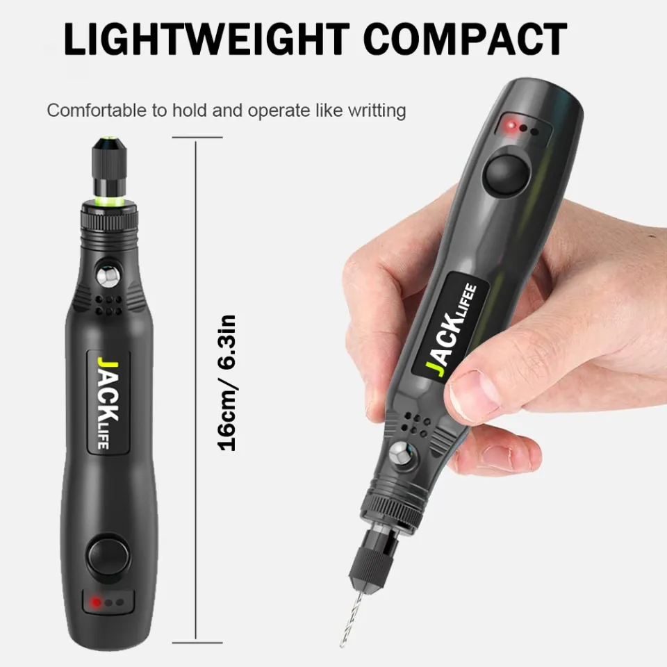 Mini Drill Cordless Rotary Tool With Grinding Accessories