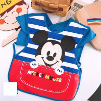 baby eating overalls summer thin men and women baby bibs waterproof baby anti-wearing childrens painting apron