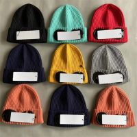 Fashionable mens and womens casual wool knitted autumn windproof dome wool hat