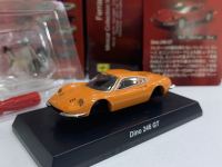 164 KYOSHO Dino 246 GT คอลเลกชันของโลหะผสมหล่อประกอบรถตกแต่งของเล่นรุ่น