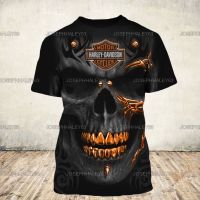 skull harley personalized davidson 3d zipper hoodie, moto dirth bike, unisex style motobike for cover pht262103k87