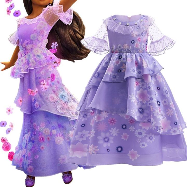 girls-encanto-charm-dresses-print-kids-princess-costume-for-halloween-mirabel-cosplay-clothes-children-carnival-role-prom-dress