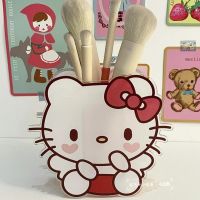 Malory Shop Sanrio ที่วางปากกา Kuromi Hello Kitty กล่องเก็บสินค้าเมโลดี้ของฉันกล่องจัดระเบียบโต๊ะเครื่องเขียนสำนักงานเทปอเนกประสงค์1ชิ้น