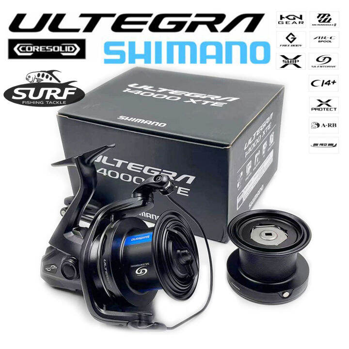 Surf spinning reel Shimano Ultegra 14000 XSE Shimano Ultegra 14000 XTE รอกเซิร์ฟ รอกตกปลาชายหาด