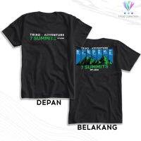 New Fashion7th SUMMITS OF JAVA Mountain Climber T-Shirt  Outdoor Hiking Tshirt Mountain Series Distro Clothes - Triad A1979 2023