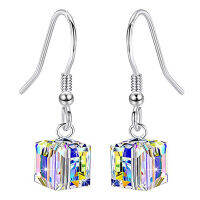 Amart Womens Decorative Drop Earrings Eye-Catching Glittering Crystals for Thanksgiving Day Mothers Day