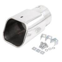 【HOT】 X Autohaux Car Outlet Exhaust Tail Muffler Pipe Diameter 1.75 quot; to 2.5 quot;