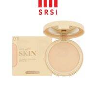 Mei Linda Soft Matte Skin Fit Powder Foundation #MC8016 : meilinda เมลินดา ซอฟต์ แมทท์ สกิน ฟิต แป้งพัฟ x 1 ชิ้น srsi