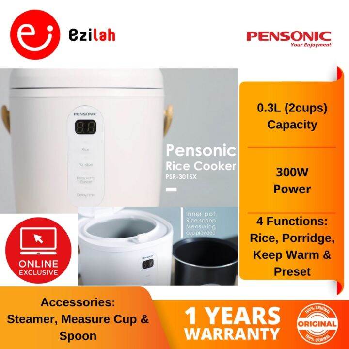 pensonic mini rice cooker