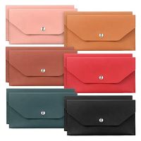 12Pcs Money Envelopes Wallets PU Leather Reusable for Cash Budgeting for Cash Gifts Women Girls Graduation Wedding Birthday