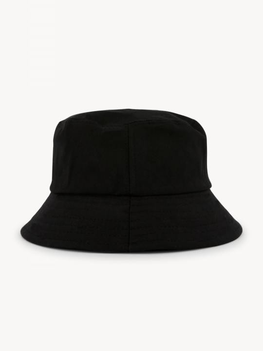 chic-style-หมวกบักเก็ต-สีดำ-บาง-นุ่ม-ระบายอากาศ-หมวกผ้า-กันแดด-uv