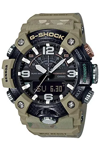 military green g shock watch