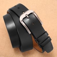 Plus Size Mens Belt 100 Genuine Cowhide Leather Pin Buckle High Quality Belt for Men 130cm 140 Cm 150cm