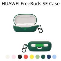 Silicone Earphone Cover Case For Huawei Freebuds SEheadphone Protector Shell Earphone Accessories For Freebuds SE Case With Hook Wireless Earbud Cases