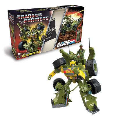 Hasbro การทำงานร่วมกันของ Transformers: G.I. Joe Bumblebee A.w.e. Striker &amp; Lonzo Stalker Wilkinson Action Figures ของเล่น