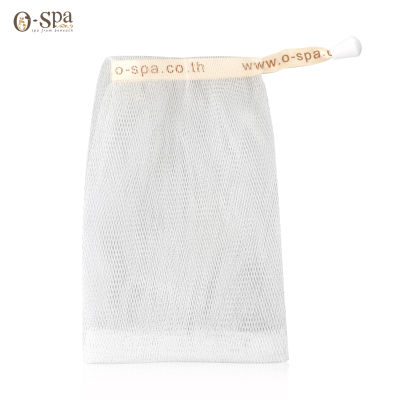 ถุงใส่สบู่ ริบบิ้นO-SPA นิ่มพิเศษ ขนาดใหญ่ 15*10 cm จำนวน 1 ถุง